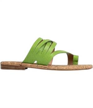 NEW DONALD PLINER women's haziets sandals in kiwi